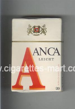 A Anca (Leight) ( hard box cigarettes )