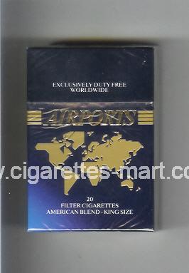 Airports (American Blend) ( hard box cigarettes )