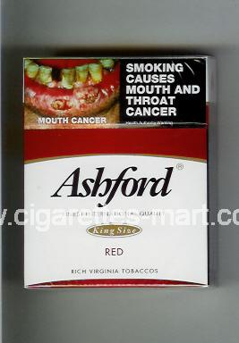 Ashford (design 1) (Red) ( hard box cigarettes )
