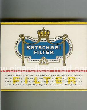 Batschari (german version) (Filter) ( box cigarettes )