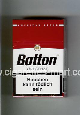 Batton (design 1) (American Blend / Original) ( hard box cigarettes )