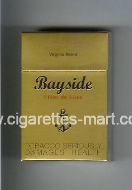 Bayside (design 1) (Filter De Luxe / Virginia Blend) ( hard box cigarettes )