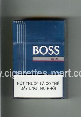 Boss (german version) (design 3) (Blue) ( hard box cigarettes )