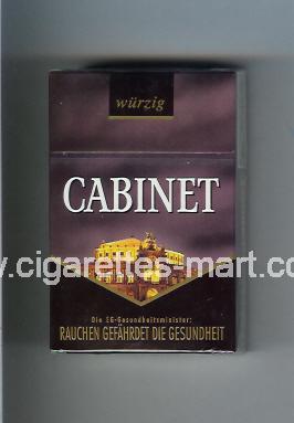 Cabinet (german version) (collection design 1C) (Wurzig / … Dresden) ( hard box cigarettes )