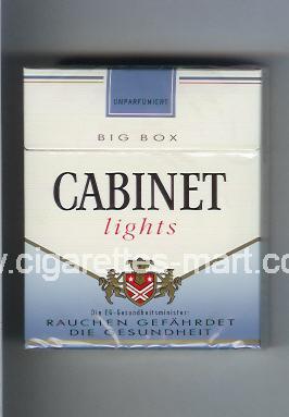 Cabinet (german version) (design 3) (Lights) ( hard box cigarettes )