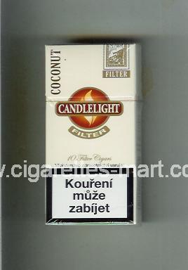 Candlelight (design 2) (Coconut / Filter Cigars) ( hard box cigarettes )