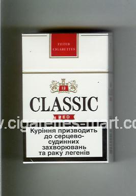 Classic (german version) (design 2) (Red / 12) ( hard box cigarettes )