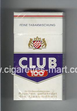 Club (german version) (design 3) ( hard box cigarettes )
