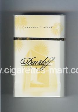 Davidoff (collection design 1I) (Lights / Superior Lights) ( hard box cigarettes )