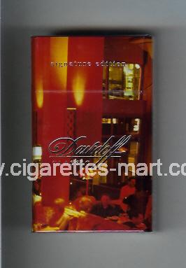 Davidoff (collection design 2A) (Classic / Signature Edition) ( hard box cigarettes )