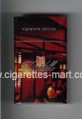 Davidoff (collection design 2C) (Classic / Signature Edition) ( hard box cigarettes )