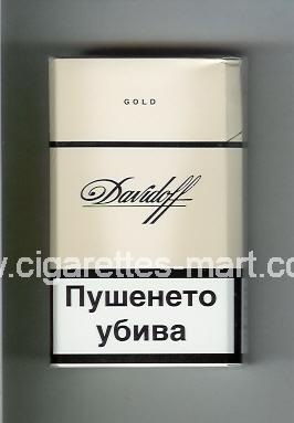 Davidoff (design 1) (Gold) ( hard box cigarettes )