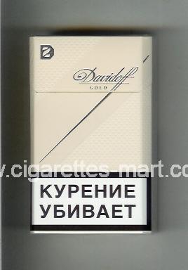 Davidoff (design 6) (Gold) ( hard box cigarettes )