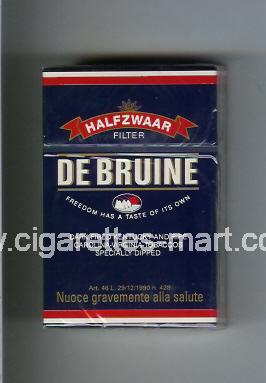 De Bruine (Halfzwaar) ( hard box cigarettes )