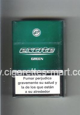 Excite (design 1) (Green) ( hard box cigarettes )
