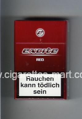 Excite (design 1) (Red) ( hard box cigarettes )