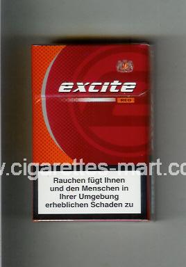 Excite (design 2) (Red) ( hard box cigarettes )