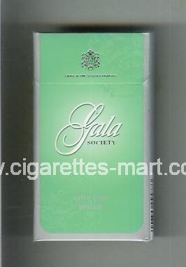 Gala (german version) (design 1B) (Society / Super Slims Menthol) ( hard box cigarettes )