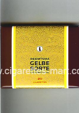 Gelbe Sorte (Reemtsma / International) ( box cigarettes )
