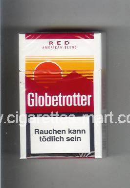Globetrotter (design 4) (Red / American Blend) ( hard box cigarettes )