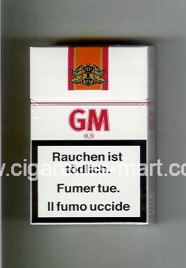 GM (design 2) (0,5) ( hard box cigarettes )