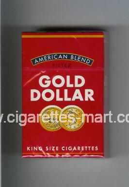 Gold Dollar (german version) (design 7) (American Blend) ( hard box cigarettes )