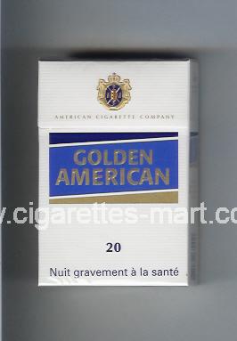 Golden American (german version) (design 3) ( hard box cigarettes )