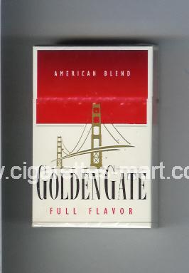 Golden Gate (german version) (design 1) (American Blend / Full Flavor) ( hard box cigarettes )