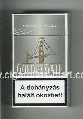 Golden Gate (german version) (design 1) (American Blend) (grey) ( hard box cigarettes )
