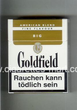 Goldfield (design 1) (American Blend / Fine Flavour) ( hard box cigarettes )
