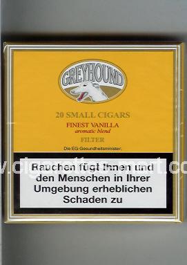 Greyhound (Small Cigars) (Finest Virginia / Aromatic Blend / Filter) ( box cigarettes )