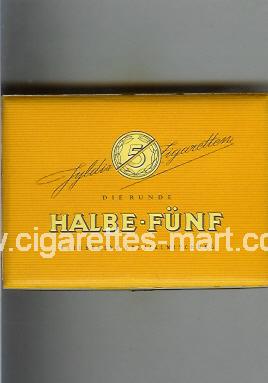 Halbe-Funf (design 2) ( box cigarettes )