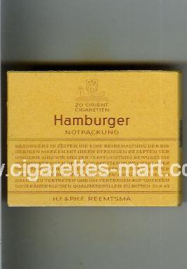 Hamburger ( box cigarettes )