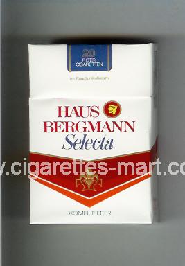 Haus Bergmann (design 2) Selecta ( hard box cigarettes )