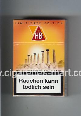 HB (german version) (collection design 2A) (Limitierte Edition) ( hard box cigarettes )