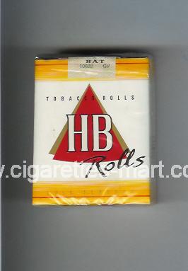 HB (german version) (design 2) (Rolls / Full Flavour) ( soft box cigarettes )