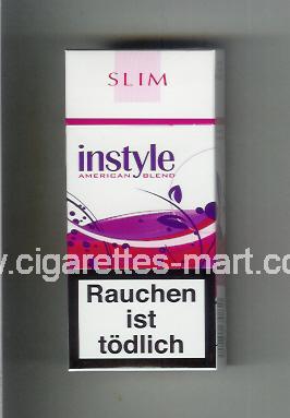 Instyle (Slim / American Blend) ( hard box cigarettes )
