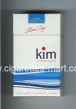 Kim (german version) (design 1A) (Superlights) ( hard box cigarettes )