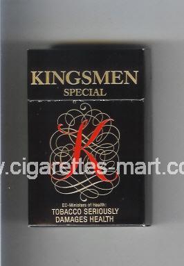 Kingsmen (design 2) K (Special) ( hard box cigarettes )