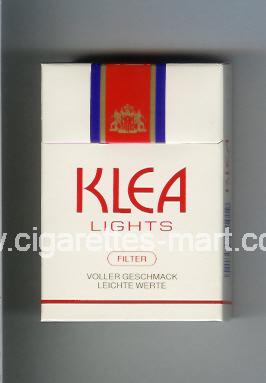 Klea (Lights) ( hard box cigarettes )