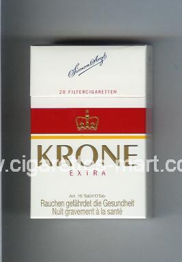 Krone (design 3) (Extra) ( hard box cigarettes )