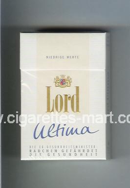 Lord (design 4A) (Ultima / Niedrige Werte) ( hard box cigarettes )