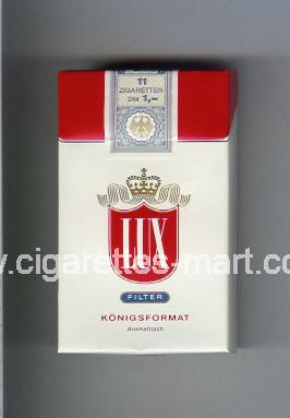 Lux (german version) (design 4) (Filter) ( hard box cigarettes )