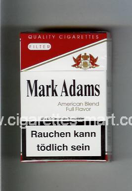 Mark Adams (Filter / American Blend Full Flavor) ( hard box cigarettes )
