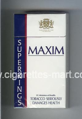 Maxim (german version) (design 2A) ( hard box cigarettes )