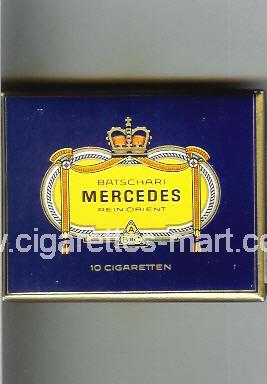Mercedes (german version) (design 1) (Batschari / Rein Orient) ( box cigarettes )