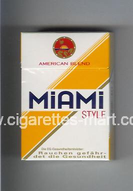 Miami (german version) (design 1) (Style / American Blend) ( hard box cigarettes )
