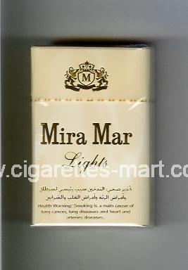 Mira Mar (design 2A) (Lights) ( hard box cigarettes )