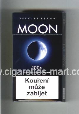 Moon (german version) (design 1) (Special Blend) (dark blue) ( hard box cigarettes )
