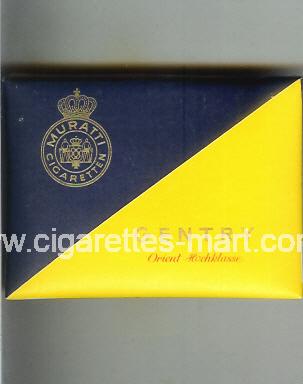 Muratti Gentry (design 1A) (Orient Hochklasse) ( box cigarettes )